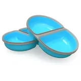 SurePetcare SureFeed Splitschale 2er Set blau