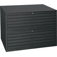 Gürkan Planschrank 140 x 105 x 95 cm schwarz