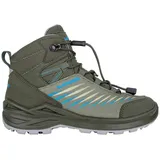 Lowa Zirrox II GTX MID Junior (Multifunktion, wasserdicht) olivegrün/skyblau Kleinkinder