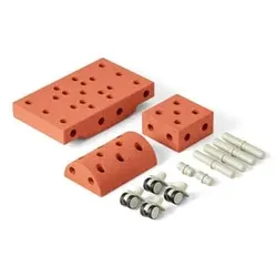 MODU Curiosity Set, burnt orange/dusty green