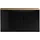[en.casa] Waschbeckenunterschrank Skelbolu mit 3 Türen 100x60x40cm Schwarz/Eichenoptik [en.casa]