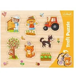 TREFL 31306 Rahmen-Puzzle - Dorf