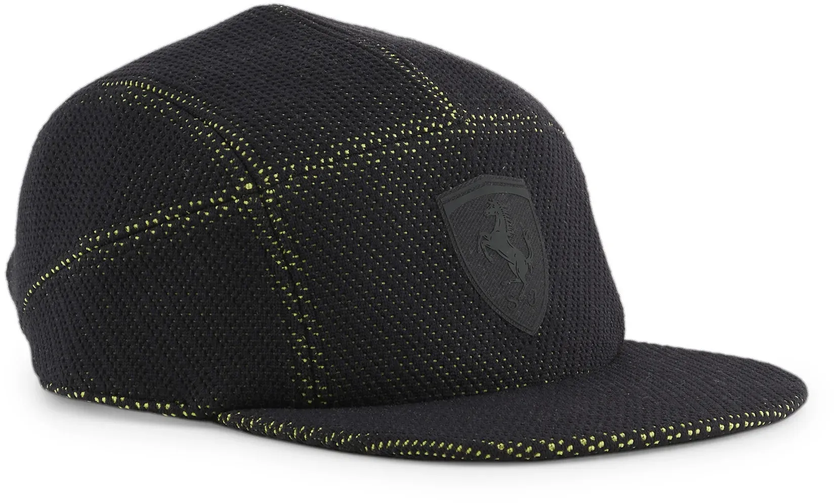 Flex Cap PUMA "Scuderia Ferrari Premium Style Erwachsene" Gr. Erwachsener, schwarz Damen Caps