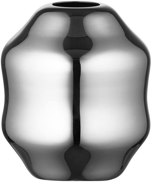 Gense - Dorotea Vase, 9 x 10 cm, glänzender Stahl