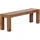 Wohnling Sitzbank Mumbai Braun 160 x 45 x 35 cm