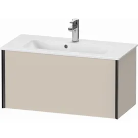 Duravit XViu Waschtisch-Unterschrank XV40790B291 81 x 40 x 39 cm, taupe matt, 1 Auszug, wandhängend schwarz matt