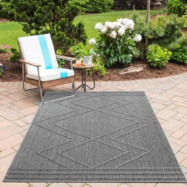 Ayyildiz In- und Outdoor-Teppich Patara 4954 Grau 240 cm x 340 cm