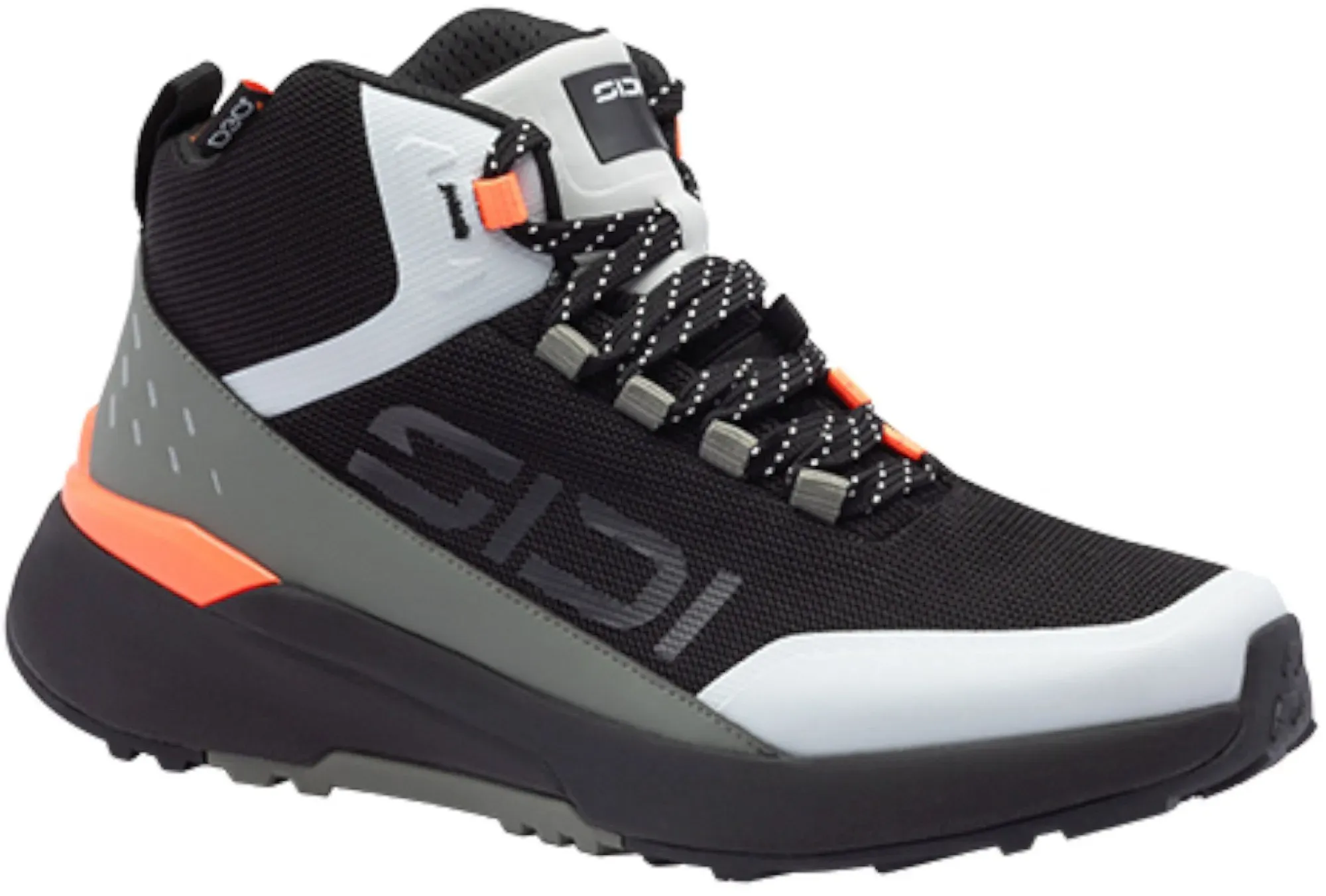 Sidi Nucleus Air Motorrad Schuhe, schwarz-weiss-grün, Größe 39 für Männer