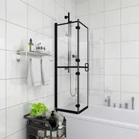 vidaXL Faltbare Duschkabine ESG 80x140 cm