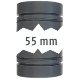 Lilie Rohr, beidseitig O-Ring, 55mm