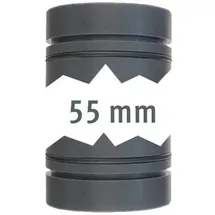 Lilie Rohr, beidseitig O-Ring, 55mm