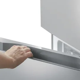 Candy CCG1L314ES Kühl-Gefrierkombination (157 l, 1440 mm hoch, Grau)