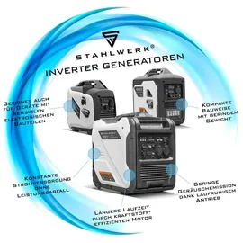 STAHLWERK Stromgenerator Inverter Generator 3,5kW
