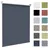 Woltu Verdunkelungsrollo Klemmfix 105 x 140 cm Grau