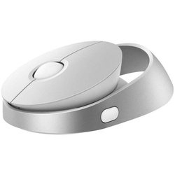 Rapoo Ralemo Air 1 Maus (Bluetooth, kabellos, wireless, bis 1600 dpi, Computermaus, Weiß) weiß