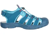 TROLLKIDS Kvalvika Sandalen - Dolphin Blue / Spicy Red - EU 29