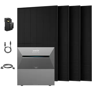 Anker SOLIX Solarbank 3 E2700 Pro 5,4 kWh inkl. BP2700 Erweiterungsakku + 4x 500W Solarpaneele + Smarter Zähler