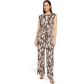 Cartoon Overall mit Muster braun, 40