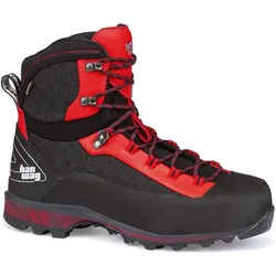 Hanwag Bergwanderschuhe Ferrata II GTX (Synthetik, wasserdicht, Bergsteigen) schwarz/rot Herren