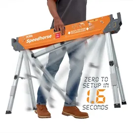 bora tool Arbeitsbock mit Aufstellautomatik - 2er Set