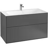 Villeroy & Boch Finion Unterschrank F02000GK 99,6x59,1x49,8cm, Anthracite Matt