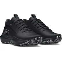 Under Armour GS Lockdown 7 Basketballschuhe Kinder 004 black/black/metallic silver 37.5