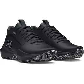 Under Armour GS Lockdown 7 Basketballschuhe Kinder 004 black/black/metallic silver 37.5