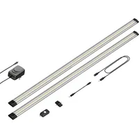 PARLAT LED Unterbau-Leuchte Siris, Bewegungsmelder, flach, je 90cm, je