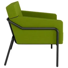 medso powered by paperflow Medso L Sessel 40,6 x 40,6 x 108 cm grün/schwarz