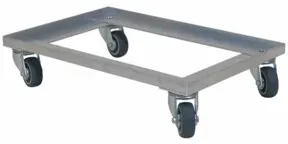 HMH Rollwagen rolldolly® ALU 420 x 618 mm ø 80 TPE