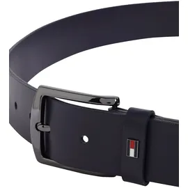 Tommy Hilfiger Herrengürtel Leder 3,5 cm Blau 110