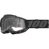 100% Accuri 2 Otg Offroad brille Schwarz/Grau Klar