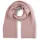 Tom Tailor DENIM Damen Cosy Schal in Melange-Optik, rosa, Meliert, Gr. ONESIZE