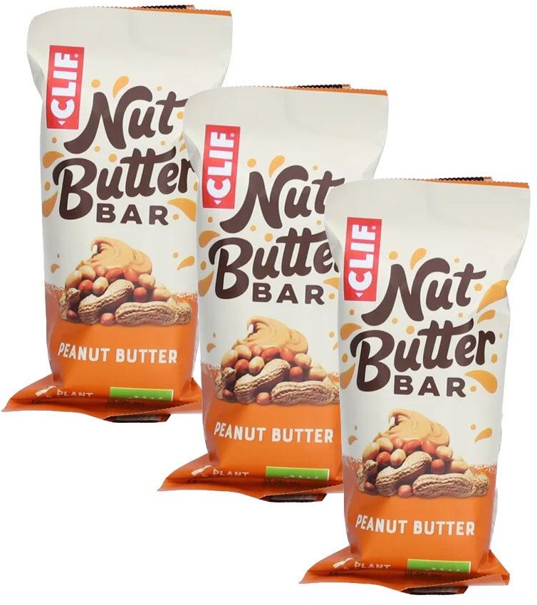 CLIF Bar Bio Nut Butter Filled Barre énergétique au beurre de cacahuètes 3x50 g Barre