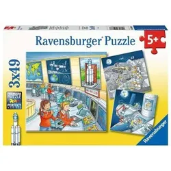 RAVENSBURGER 05088 Kinderpuzzle Auf Weltraummission mit Tom und Mia