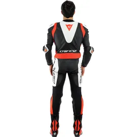 Dainese Laguna Seca 5 1-tlg. schwarz/weiß/fluo-rot 48