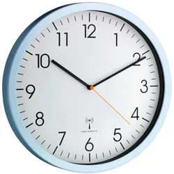 TFA - Uhr - Quarz - geeignet für Wandmontage - 30.5 cm - Hellblau