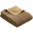 Kuscheldecke 100 x 150 cm braun/camel