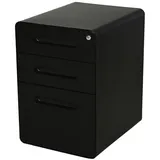 Vinsetto Rollcontainer 48 x 39 x 59 cm schwarz