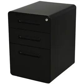 Vinsetto Rollcontainer 48 x 39 x 59 cm schwarz