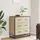 deluke Sideboard SOPI 68 x 76 x 35 cm Sonoma-Eiche / Braun