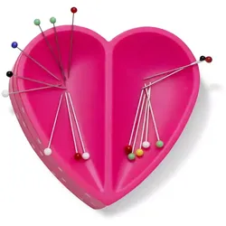Prym Love Magnetnadelkissen Herz pink