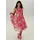 Aniston SELECTED Cocktailkleid Florale Musterung Gelb/Pink/Rosa/Schwarz 40
