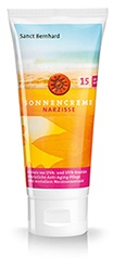 Crème solaire au narcisse FPS 15 - 100 ml