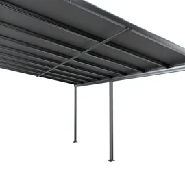 Juskys Terrassendach Borneo 500 x 300 cm dunkelgrau