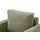 bobb Relaxsessel Lisa de Luxe Flachgewebe 85 x 90 x 93 cm Grün