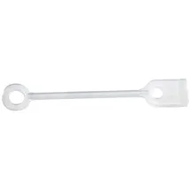 Comair Ersatzbänder Silikon rund/kurz hitzebeständig, 6,5cm 50 Stück