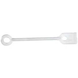 Comair Ersatzbänder Silikon rund/kurz hitzebeständig, 6,5cm 50 Stück