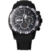 Light Time Chronograph Aluminium 43,0 mm L135BLK