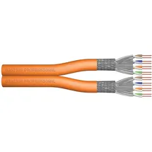 Digitus CAT 7 S/FTP Verlegekabel Duplex, Dca-s2, d1, a1, 100 m